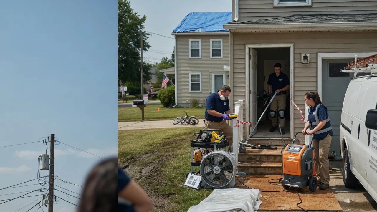 Water Damage Repair in Worthville, PA near me